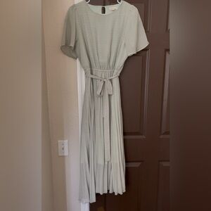 Shop Stevie Light Green Maxi Dress